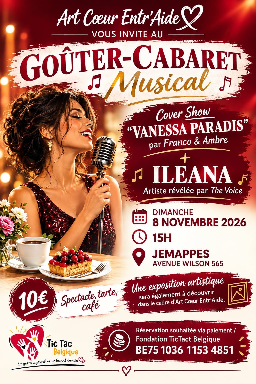 Cover show de Vanessa Paradi